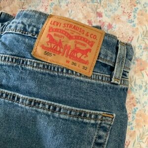 Levi's Classic Straight Blue Jeans
